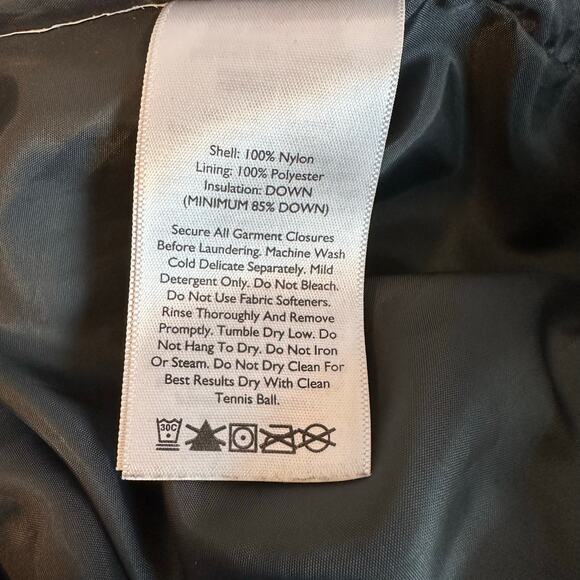 Eddie Bauer Vest EB700 Down Zip Vest Gray, Size M - LIKE NEW! - Picture 8 of 8